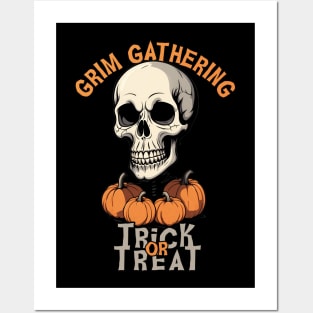 Grim Gathering Trick or Treat Posters and Art